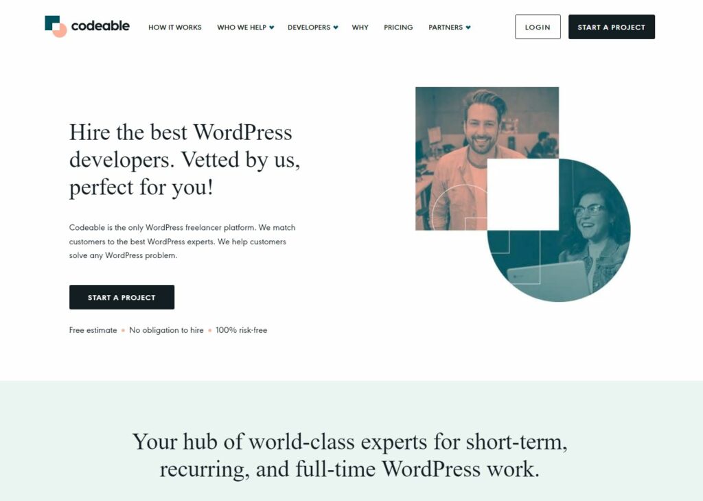 Codeable’s expert WordPress developers can help you create the perfect headless site.