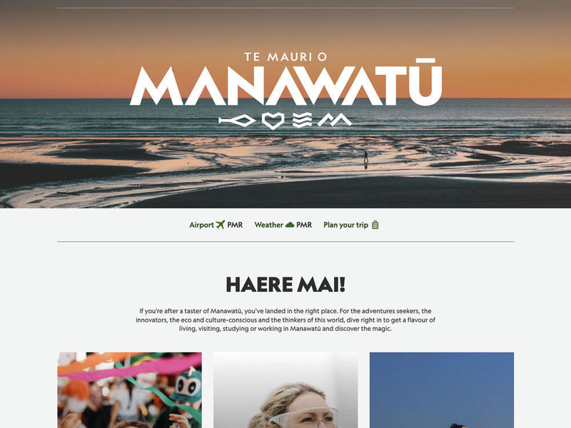 Manawatu.co.nz (Tourism Portal)