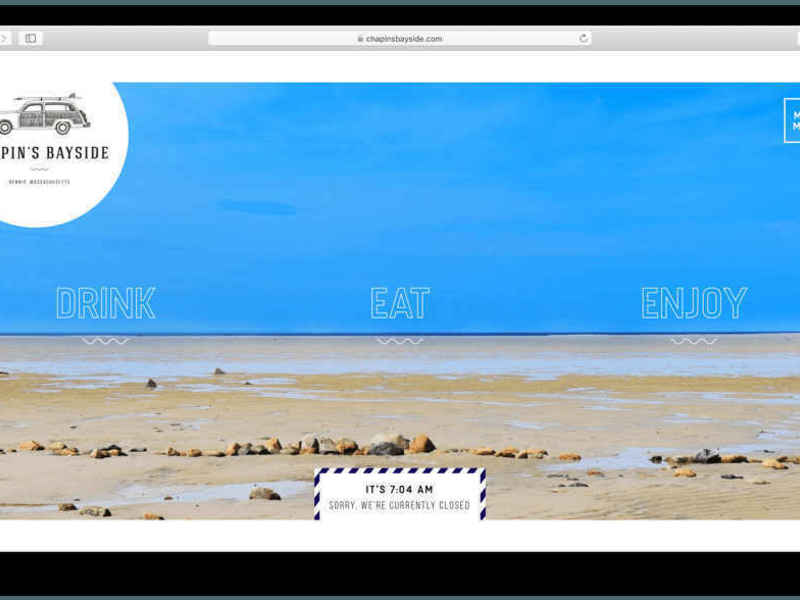 Development of Chapin’s Bayside Restaurant Website