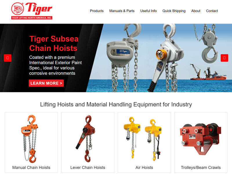 Tiger Lifting North America