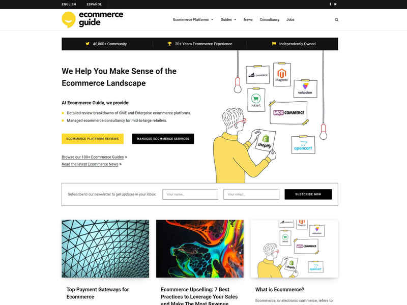 Ecommerce Guide website