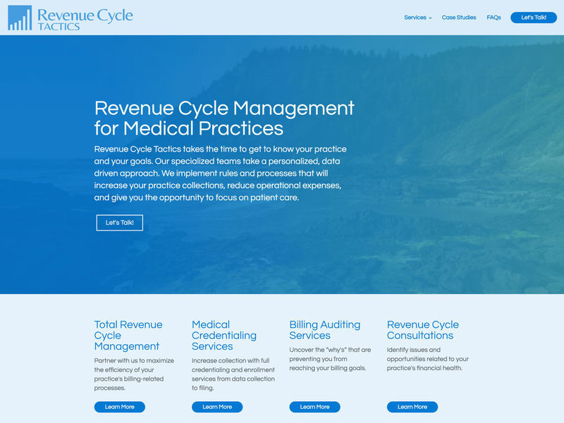 Website for a Medical Billing Firm