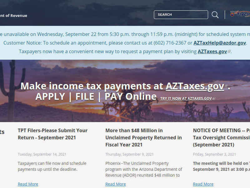 Arizona Department of Revenue