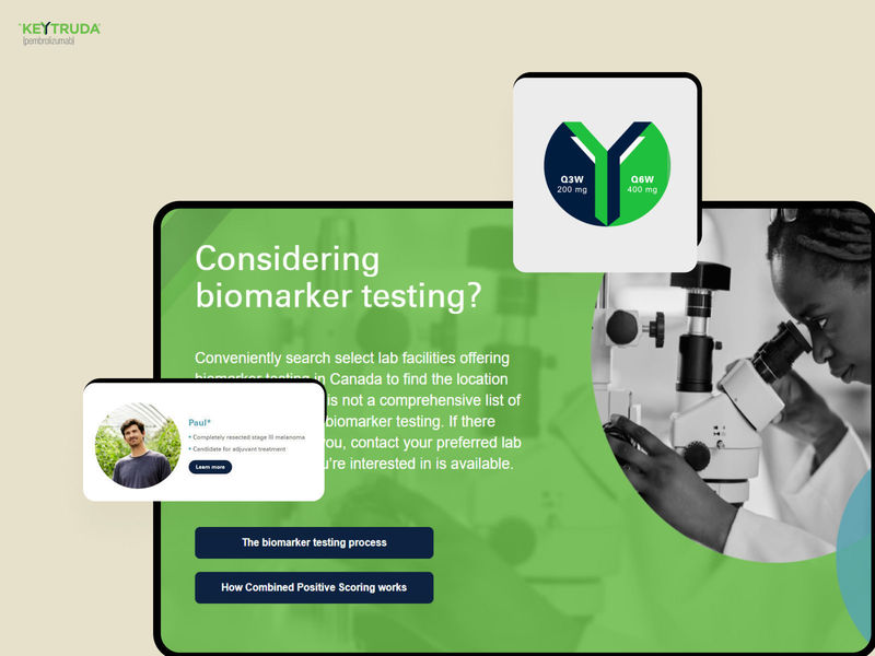 Merck - Keytruda biomarker testing