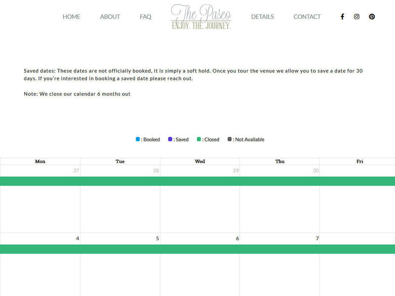 Fully Customized Google Calendar Page