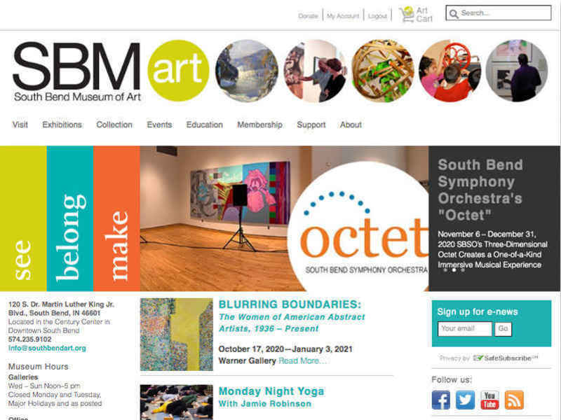 South Bend Museum of Art website