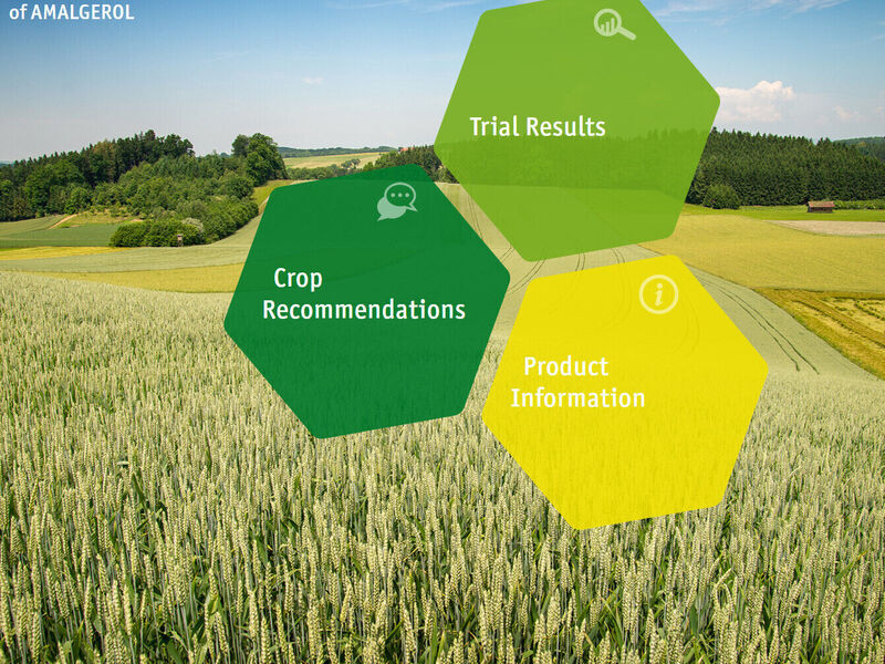 Crop results database for an agricultural products company