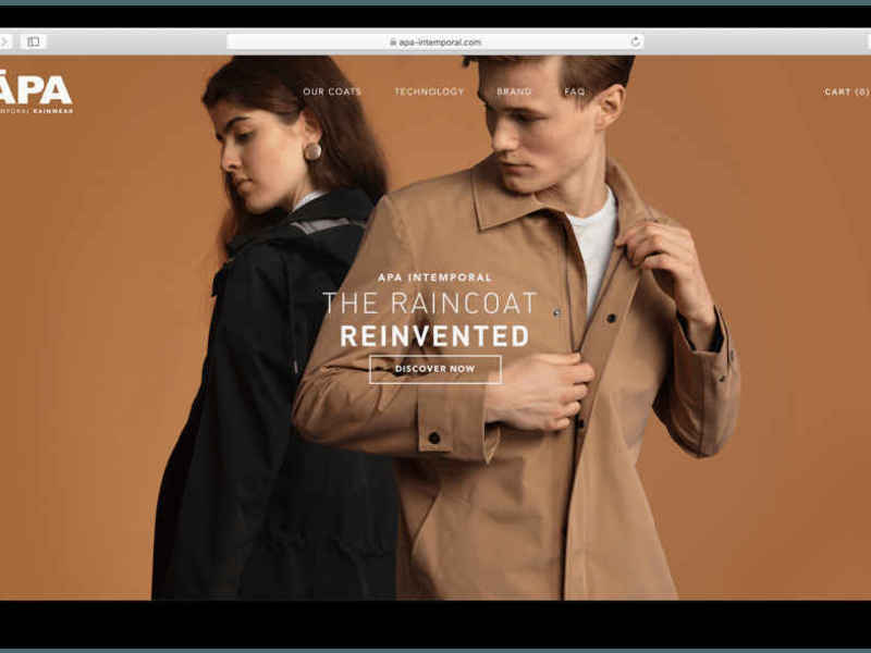 Development of an E-Commerce Site for a Belgian Fashion Brand