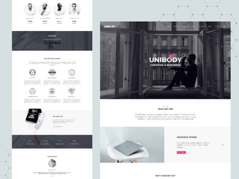 UniBody - WordPress Theme