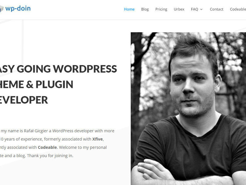 WP doin - personal blog, based on DIVI