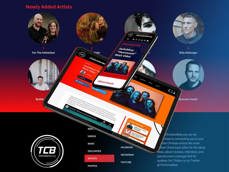 TheChristianBeat.org - UX/UI & Full site build