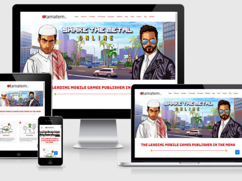 Tamatem co. fully responsive website