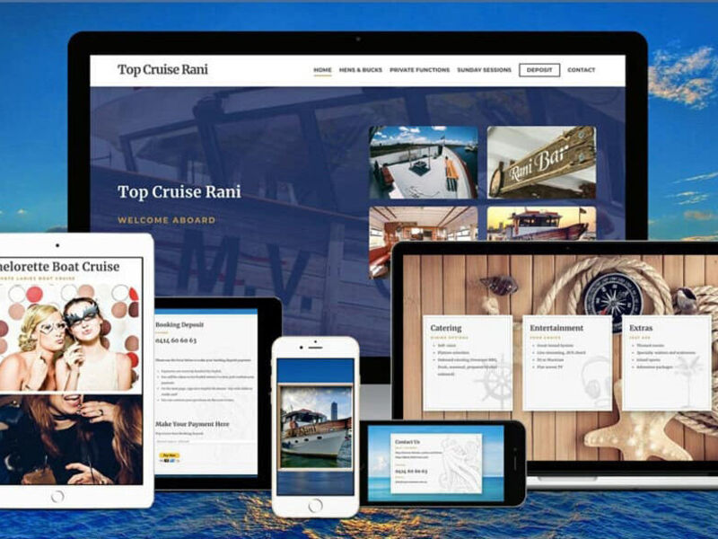 Top Cruise Rani - Complete Web Design & Development