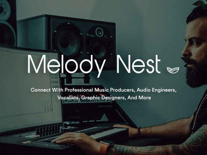 MelodyNest - marketplace for musicians and graphic designers