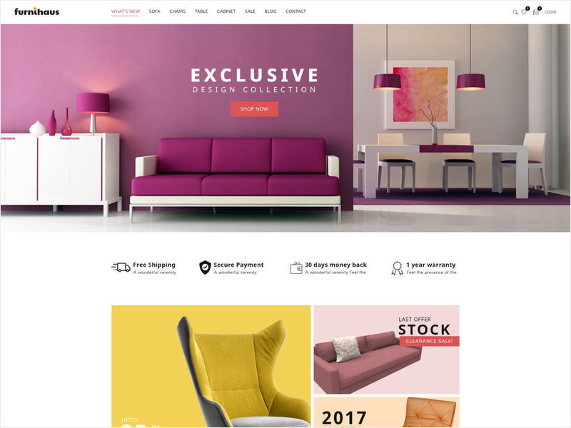 Furnihaus - Responsive Furniture WooCommerce WordPress Theme