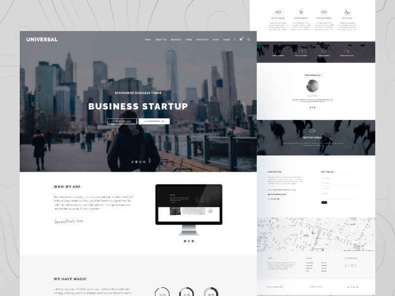 Universal - Business Theme