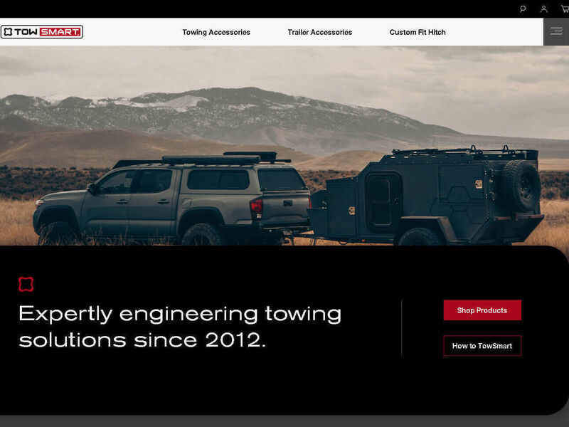 #5 Website for a Manufacturer of Towing Products