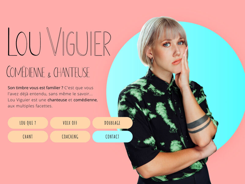 Website Redesign Lou Viguier