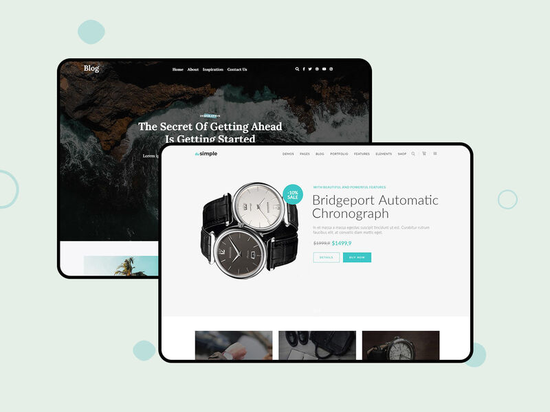 The Simple - WordPress theme