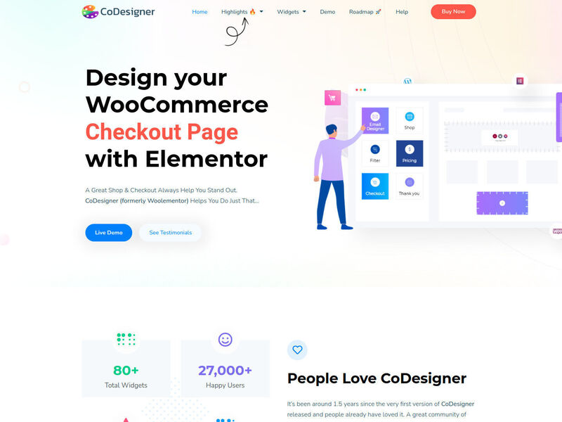 CoDesigner (Woolementor)