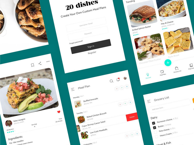 20Dishes App