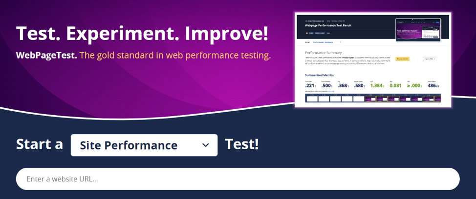 WebPageTest