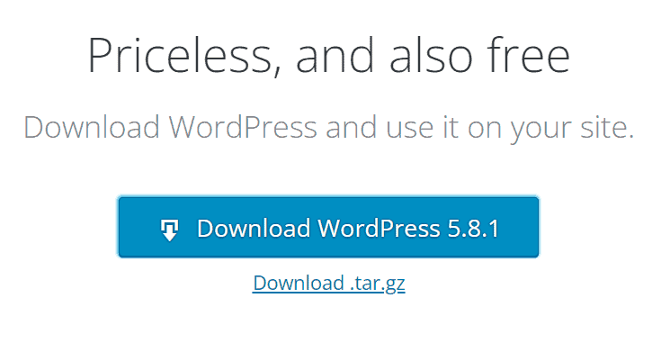 WordPress 5.8.1